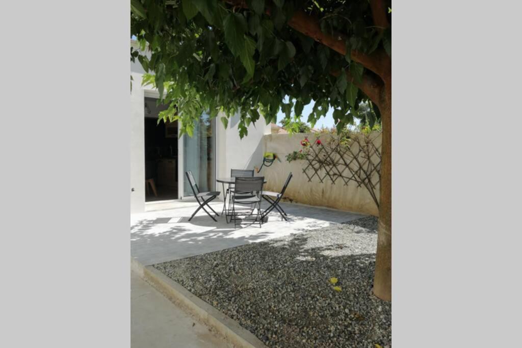 Charmant Appartement Avec Terrasse Pont-de-lʼIsère Esterno foto