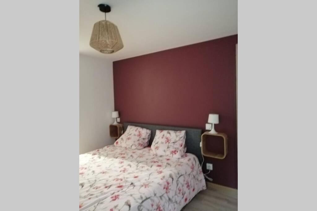 Charmant Appartement Avec Terrasse Pont-de-lʼIsère Esterno foto